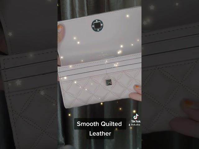 Unboxing Natalia Quilted Wallet by Kate Spade