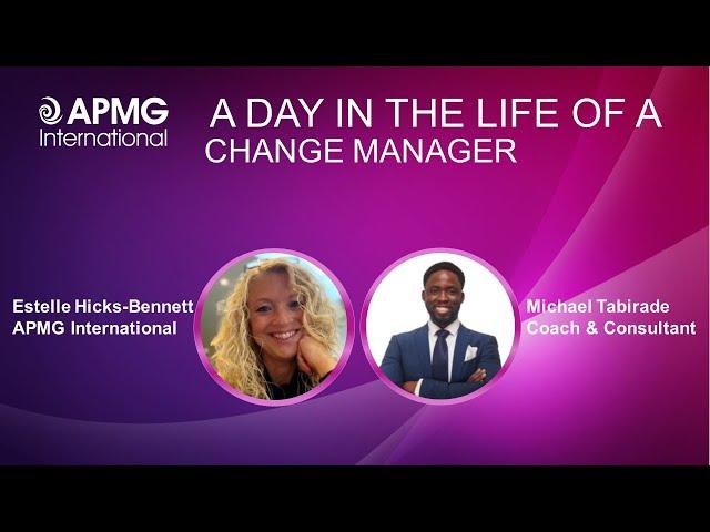 A day in the life of a Change Manager in the NHS with Michael Tabirade