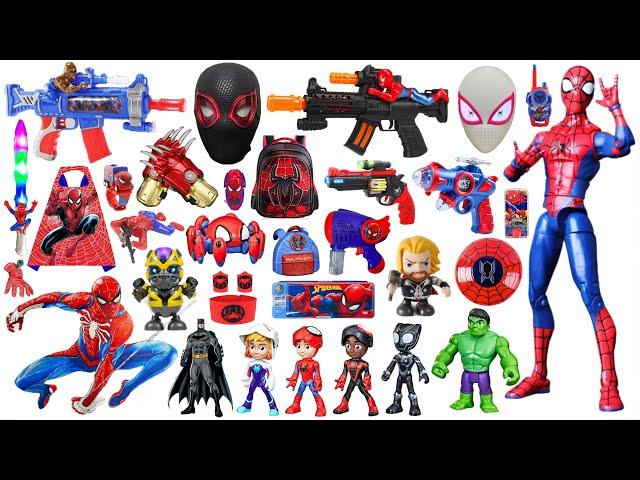 Marvel Spiderman Collection Unboxing Review | Spider Bot | Spiderman RC Motorcycle | Marvel toy gun