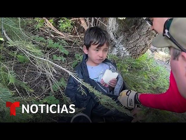 Niño hispano es hallado después de estar desaparecido por casi 24 horas | Noticias Telemundo