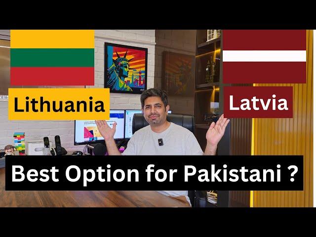 Latvia or Lithuania What's the Best Choice for Pakistani Students? Schengen High VISA Ratio Country