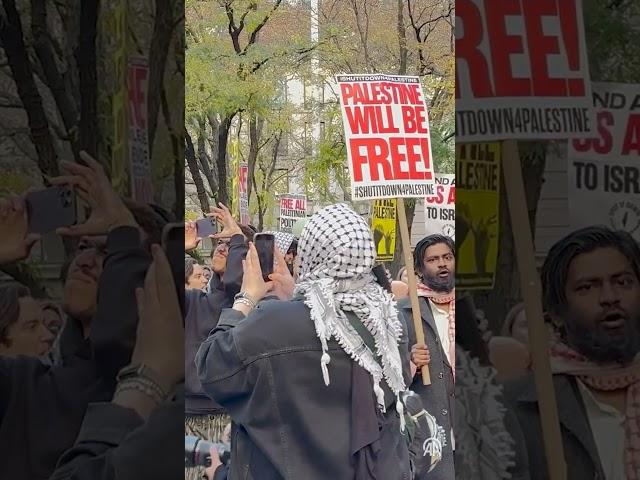 'No Vote For Genocide' protest in New York, US