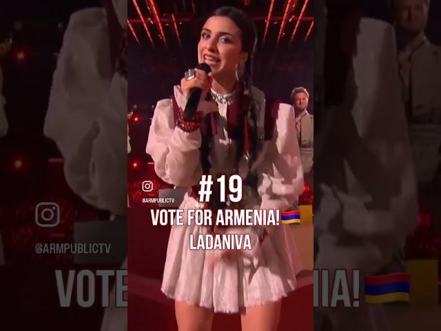 VOTE FOR LADANIVA #19 #armenia #ladaniva #jako #esc2024 #eurovision #malmo #sweden #vote #winner