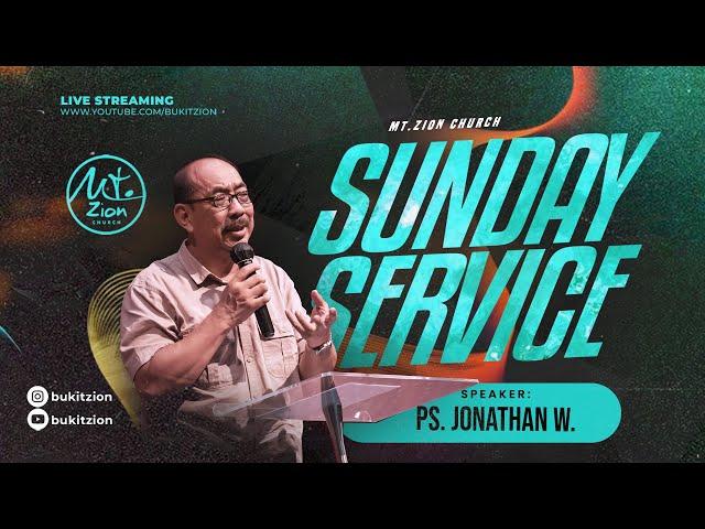 Kuasa Roh Kudus Atas Manusia di Bumi - Ps. Jonathan W - Sunday Service 02 Juni 2024