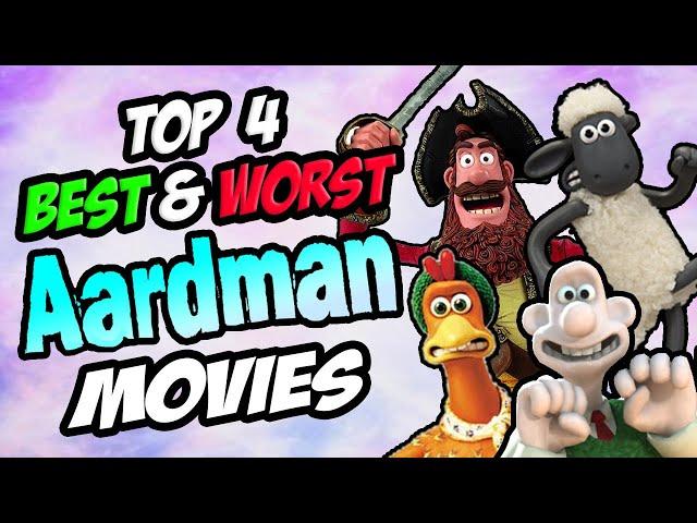 Jambareeqi's Top 4 Best & Worst AARDMAN Movies