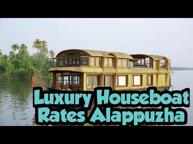 Luxury houseboat in Alleppey Kumarakom Kerala 3 bedroom boat cheapest price budget rates 2 bedroom