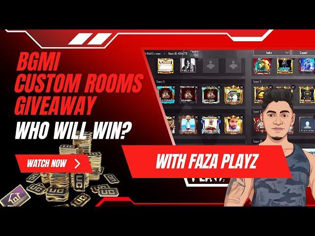 CUSTOM ROOM & GIVEAWAY WEEK 7 l BGMI LIVE VIDAAMUYARCHI#bgmi #pubg #tamillive #FAZAPLAYZ#bgmilive