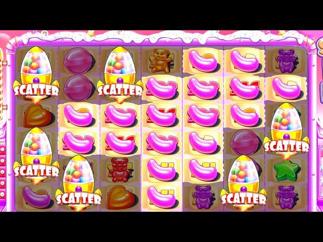 REALLY BIG JACKPOT WINS ON SUGAR RUSH 1000 SLOT