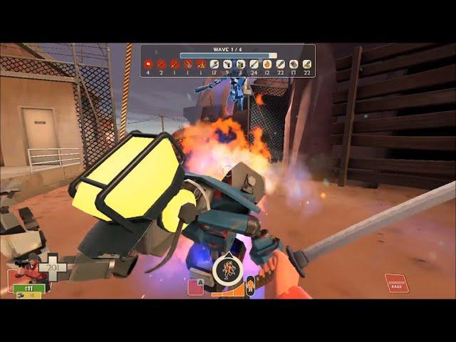 MvM Gameplay Area 52 (ADV) Interstellar Intervention (Canteen Crasher)