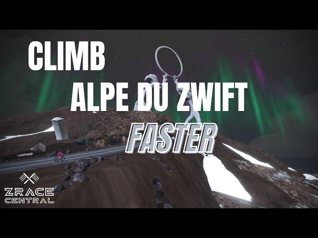 HOW to CLIMB Alpe Du Zwift FASTER