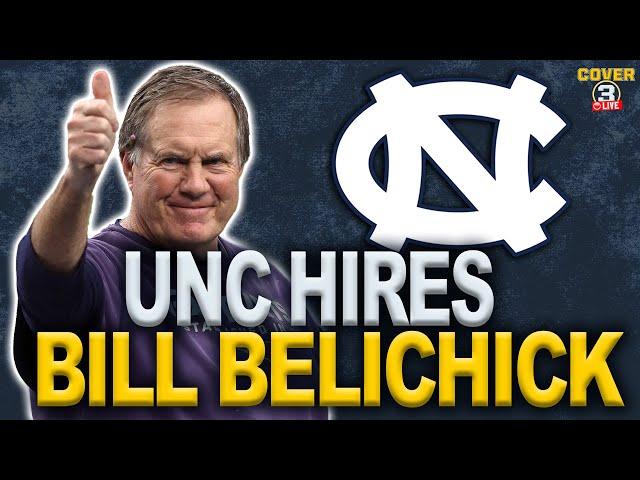 Breaking News: North Carolina Hires Bill Belichick | Cover 3 College Football Podcast