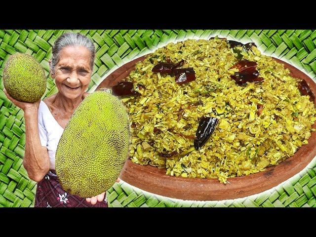 polos mallum recipe | young jackfruit mallum | young jackfruit salad | baby jackfruit mallum (polos)