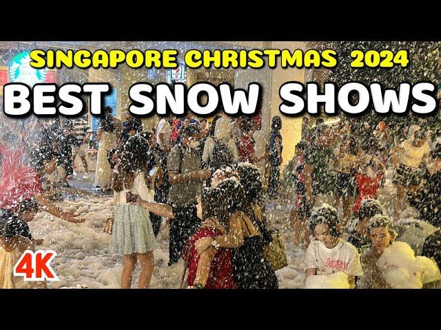 Magical Christmas Events in Singapore 2024: Best Spots for Kids to Enjoy Snow Shows and Festive Fun!