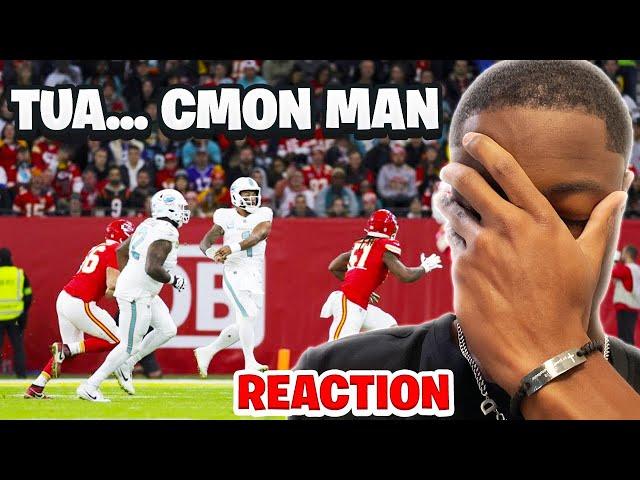 TUA CMON!!! dMillionaire REACTS to Miami Dolphins vs. Kansas City Chiefs Game Highlights