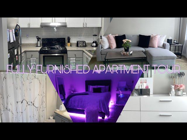 MY FULLY FURNISHED APARTMENT TOUR!