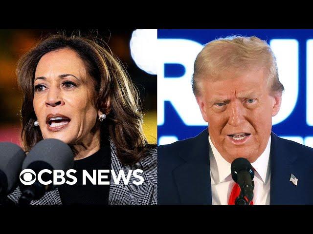 How Harris and Trump are spending eve of Election Day