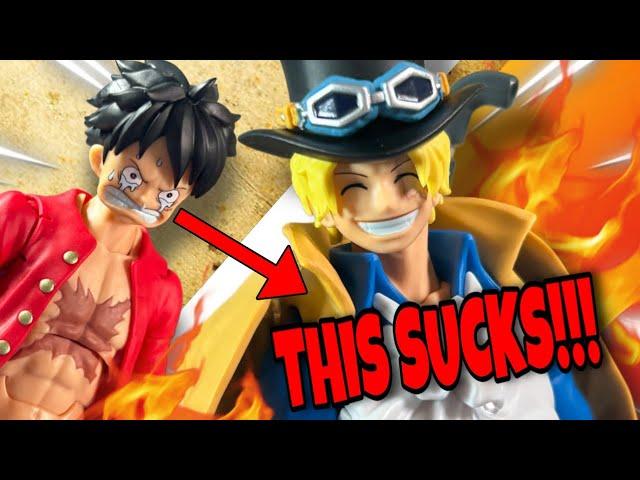 THEY HAVE TO STOP DOING THIS!!!!! (Sh Figuarts One Piece Sabo Action Figure Review)