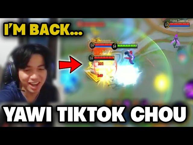 YAWI IS BACK WITH HIS TIKTOK PLAYS ON CHOU AFTER MPL...