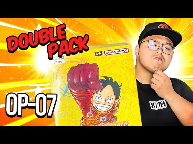 IS A DOUBLE-PACK DISPLAY CASE WORTH IT? Opening an OP-07, 500 Years In the Future Box. One Piece TCG