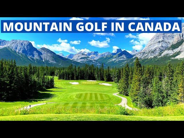 INSANE Mountain Golf in Canada | Kananaskis Golf Course Mt Kidd Golf Vlog