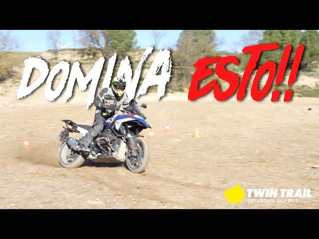 Master a curve drift with your Trail bike - TwinTrail OffRoad School