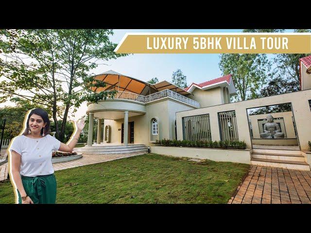 Inside the LUXURY VILLA in PUNE  | 'REGAL' 5 BHK Villa Tour at Song of Life County Villa Resort