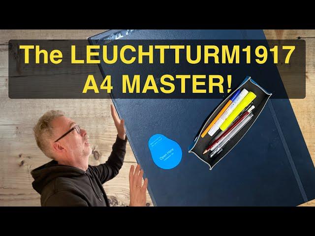 Leuchtturm1917 A4 Master Review: The Giant Notebook for Big Ideas!