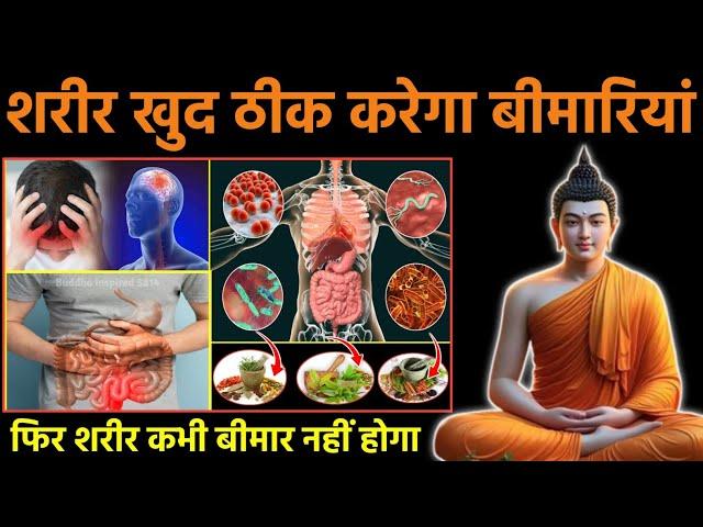 शरीर अपनी बीमारी खुद ठीक करेगा | Buddhist motivational Story on Ayurvedic medicine