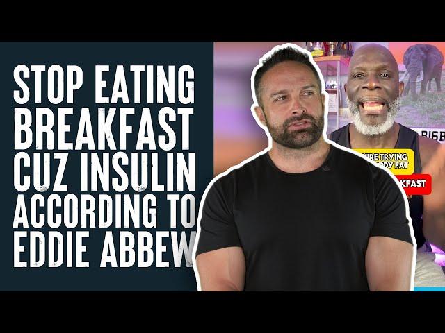 Stop Eating Breakfast Cuz Insulin Says Eddie Abbew | What the Fitness | Biolayne