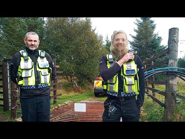 NETWORK RAIL SEND BTP TO ARREST US ON OUR OWN DRIVEWAY FOR AGGRAVATED TRESSPASS