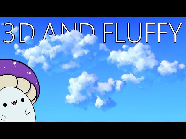 How to Make 3D Painterly Anime Clouds in Blender - Comfee Tutorial