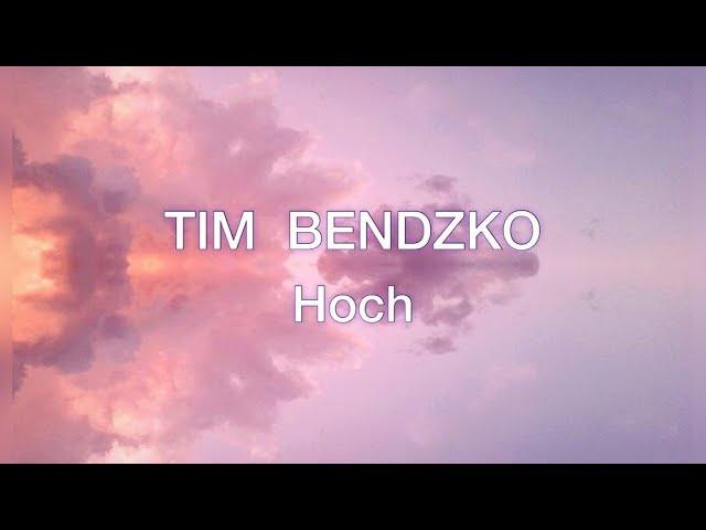 Tim Bendzko - Hoch (Lyrics + Español)