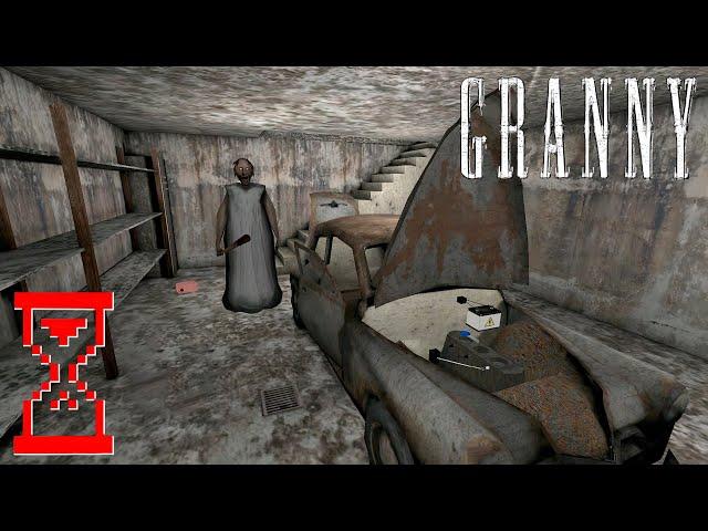 Прохождение Гренни на машине // Granny the Horror Game