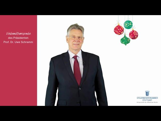 Weihnachtsansprache 2024 des Präsidenten Prof. Dr. Uwe Schramm