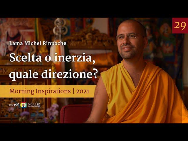 29 - Scelta o inerzia, quale direzione? - Ispirazioni mattutine con Lama Michel Rinpoche