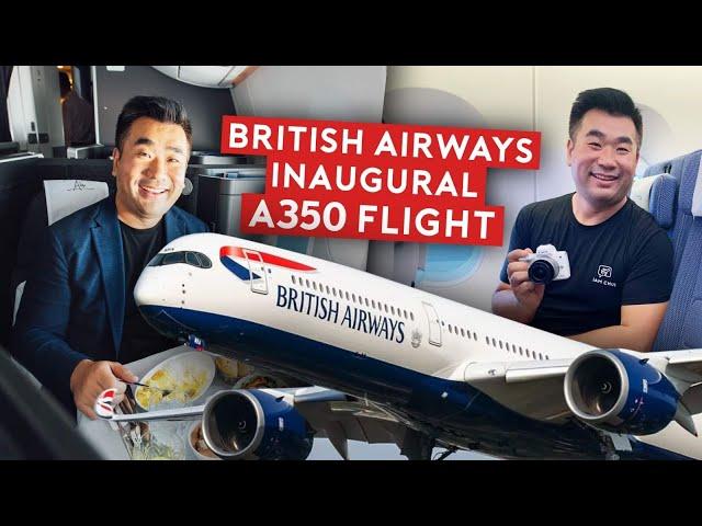 British Airways A350-1000 First Flight