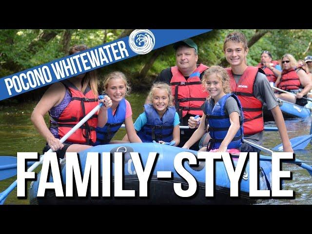 Pocono Whitewater | Family Style Whitewater Rafting