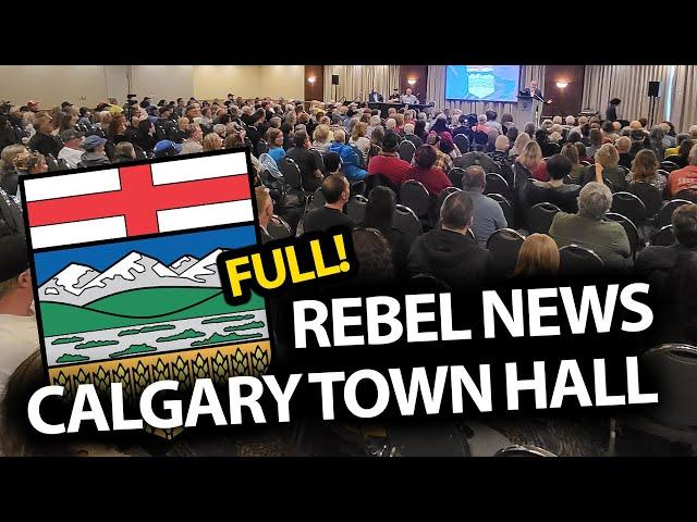 Western Canada is Done Getting Screwed: Full Calgary townhall