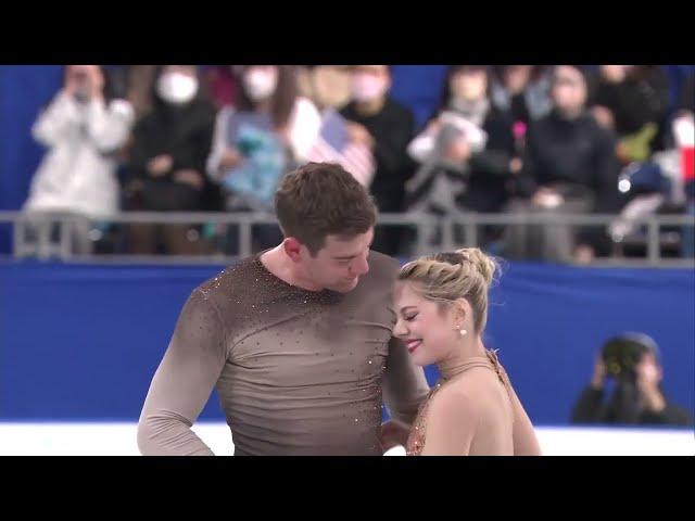 クニエリム/フレイザー Knierim/Frazier (USA) FS - 国別大会2023