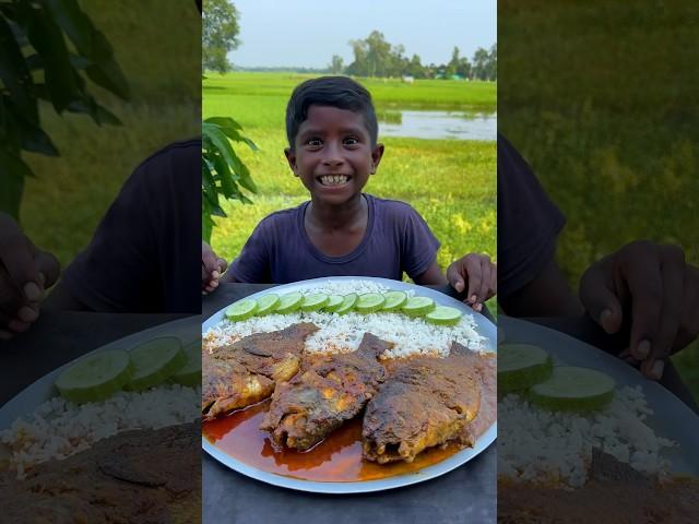 Spicy Fish curry with Rice Eating #Mukbang #EatingShow #BigBites #shortsfeed #fish