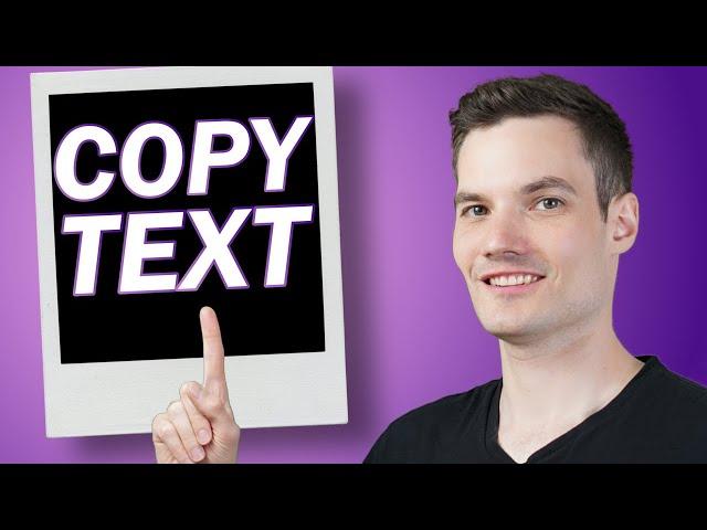 ️ How to Copy Text from Image