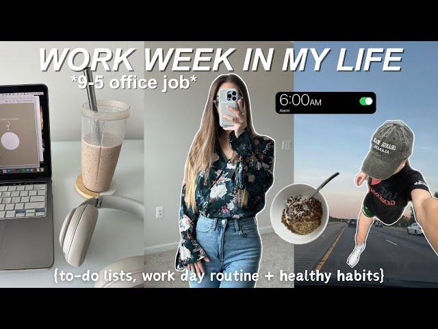 REALISTIC WORK WEEK IN MY LIFE | daily routines, to-do lists, healthy habits + turning 25