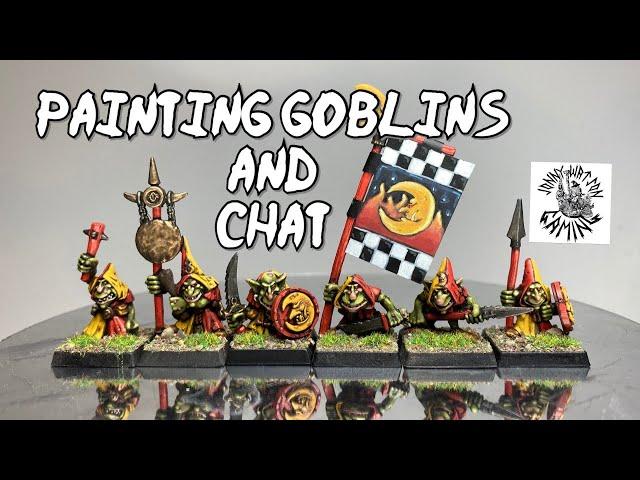 Painting Night Goblins And Chat