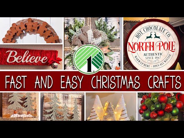 Best Dollar Tree Christmas Crafts for a FESTIVE Home