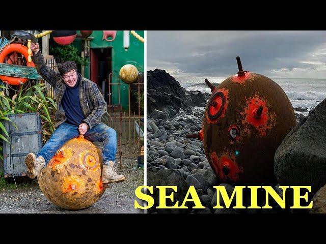 Man Found Sea Mine And Rolled Into Home But Navy Reclaimed It Back