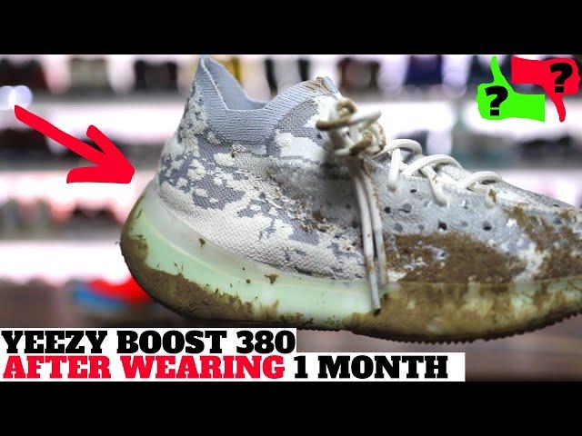 After Wearing 1 month: YEEZY BOOST 380 ALIEN Pros & Cons