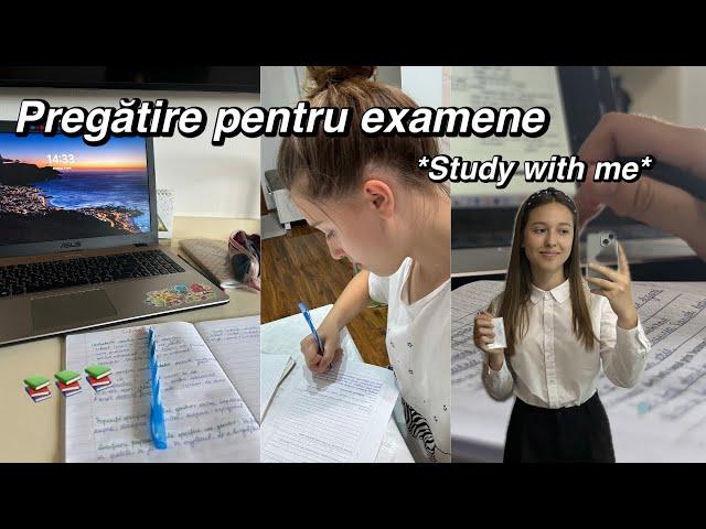 Învață cu mine | pregătire pentru examene