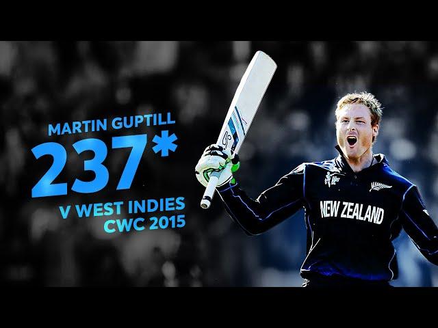 Martin Guptill hits the highest ICC Men's Cricket World Cup score | CWC 2015