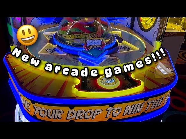 WE LOVE THESE NEW ARCADE GAMES!!!