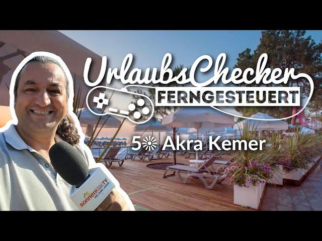 5 Akra Kemer | Türkische Riviera | UrlaubsChecker ferngesteuert